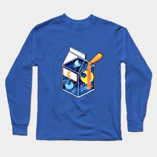 Blue Nebula Juice Long Sleeve T-Shirt